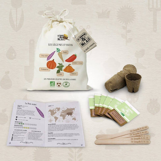 Bio-Saatgut-Set - Gemüse von gestern