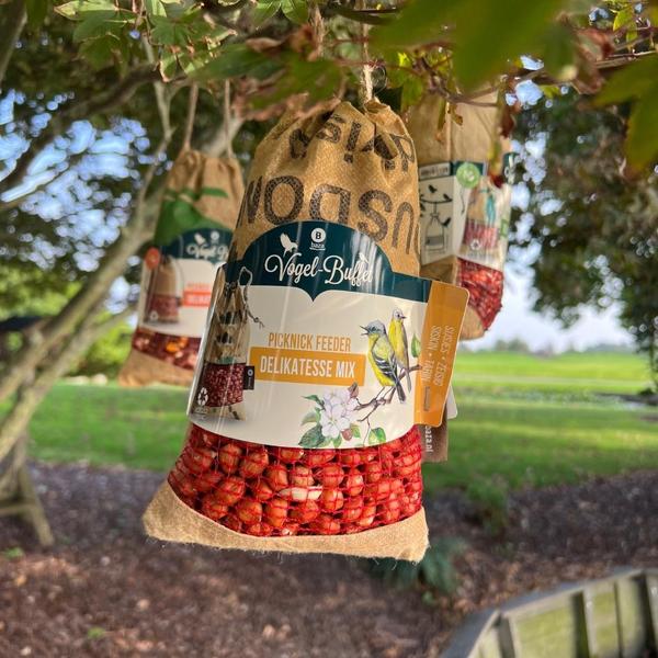 Vogelbuffet - Vogelfutter Picknickmischung 4er Set - 4x 300 gr / Bird-Buffet - Bird Food Picnic-Mix